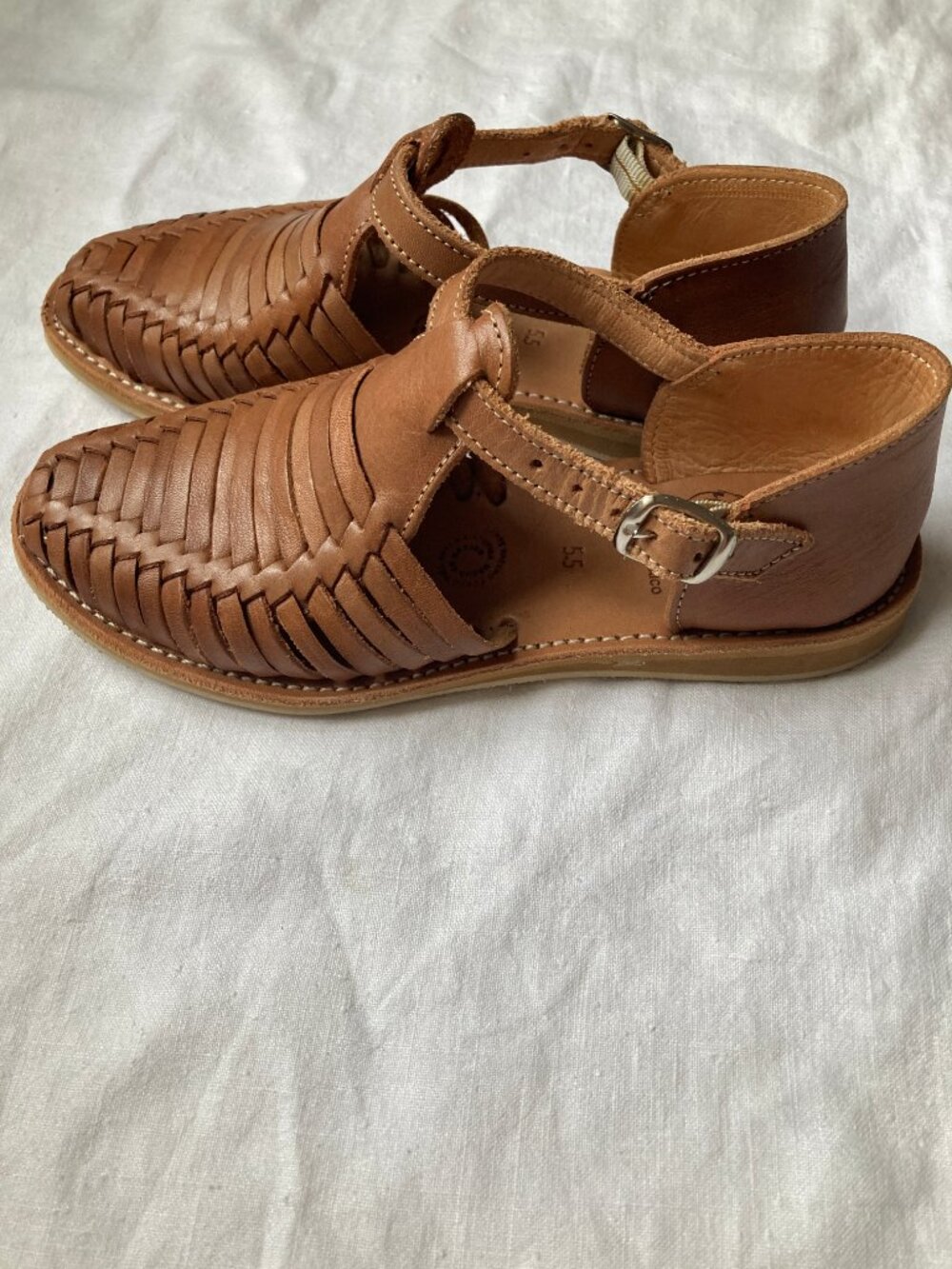 Harmonica Size 5.5 Alba Mary Jane Strap Huarache Shoes Summer Sandals Women's - Picture 3 of 6